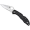 Spyderco 2024 Spyderco Delica 4 Lightweight Black Combo SPY-C11PSBK - alternate 2